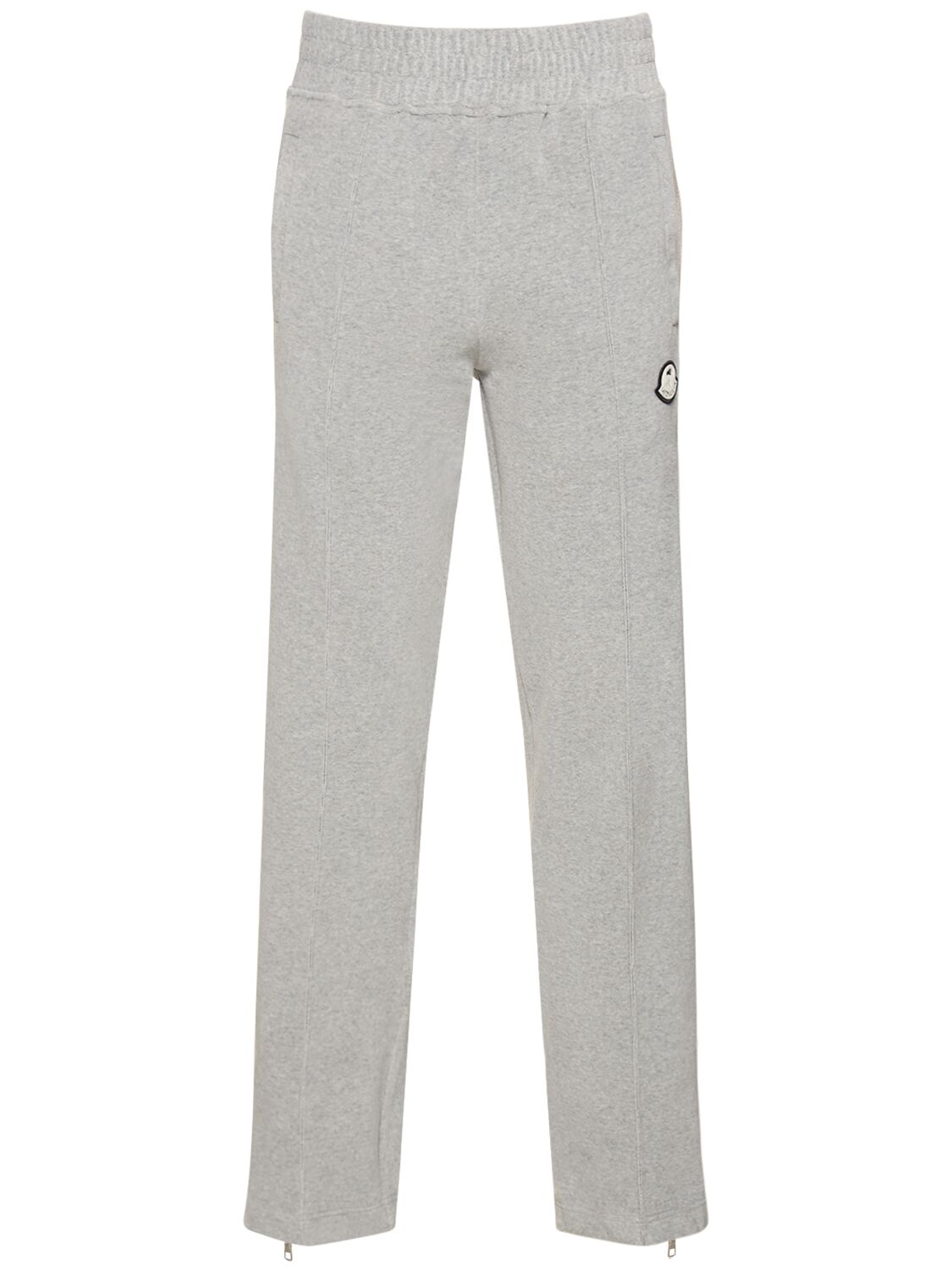 Shop Moncler Genius Moncler X Palm Angels Jersey Sweatpants In Grey