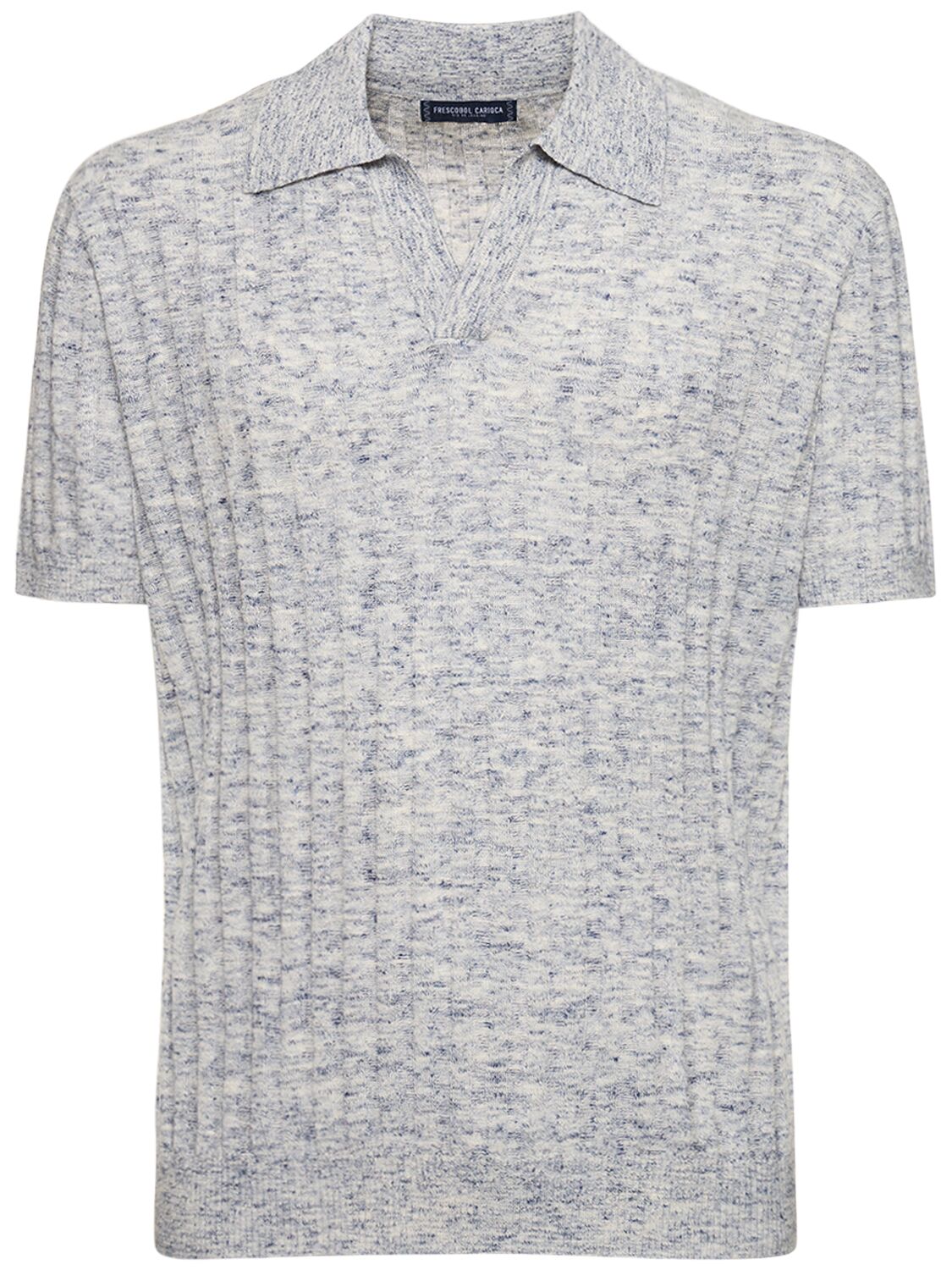 Image of Rino Cotton Blend Knit S/s Polo