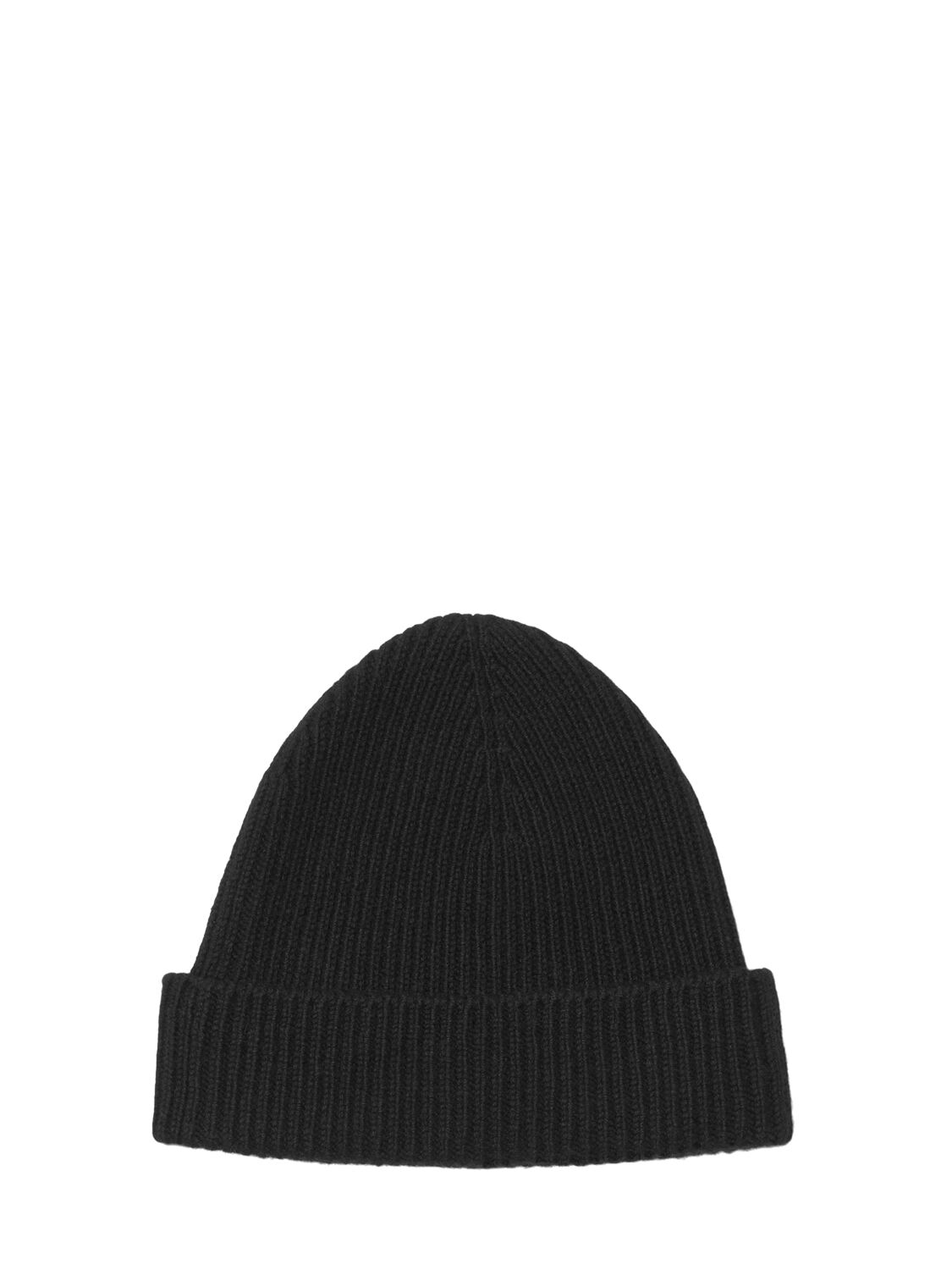 Shop Burberry Ekd Logo Cashmere Beanie In Black