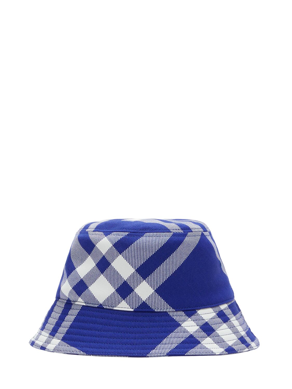 Image of Check Wool Blend Bucket Hat
