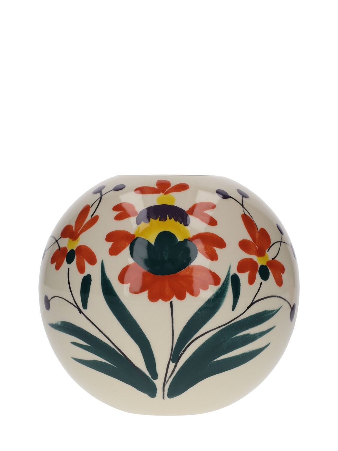 Cabana Benaki Vase Small In Multicolor
