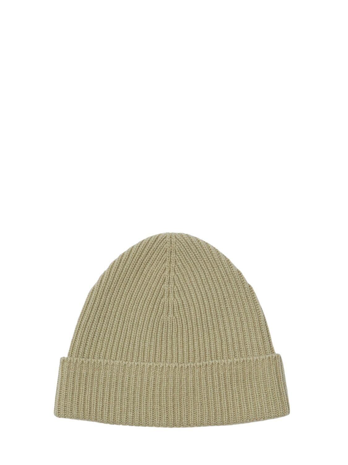 Shop Burberry Ekd Logo Cashmere Beanie In Beige