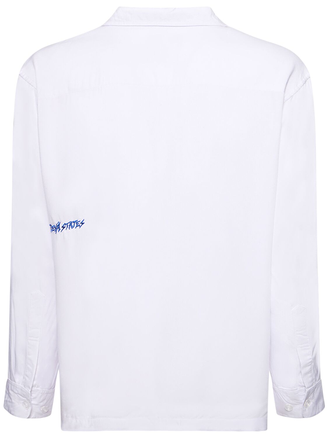 Shop Deva States Prayer L/s Printed Souvenir Shirt In White