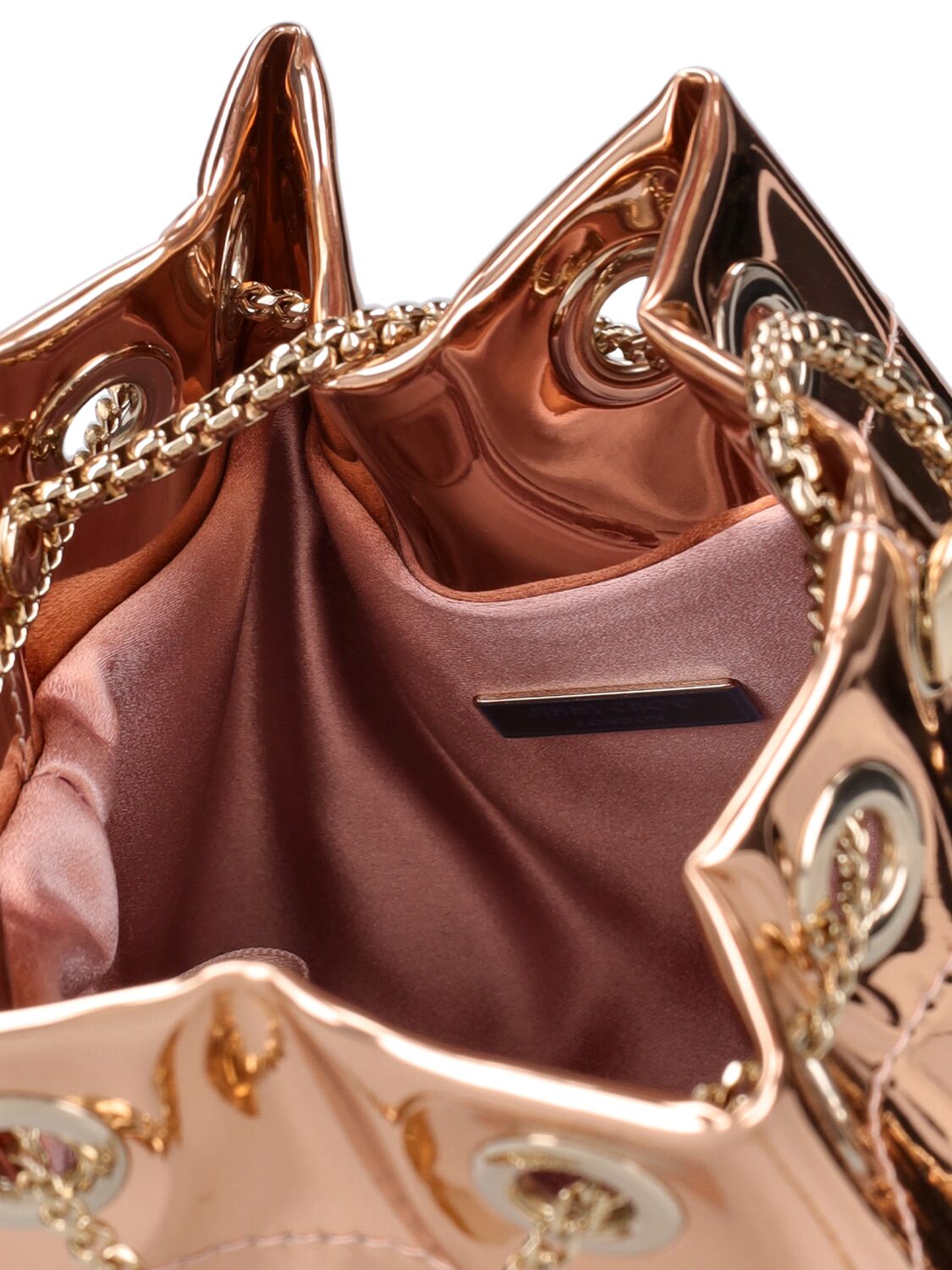 Bon Bon Mirror Effect Top Handle Bag