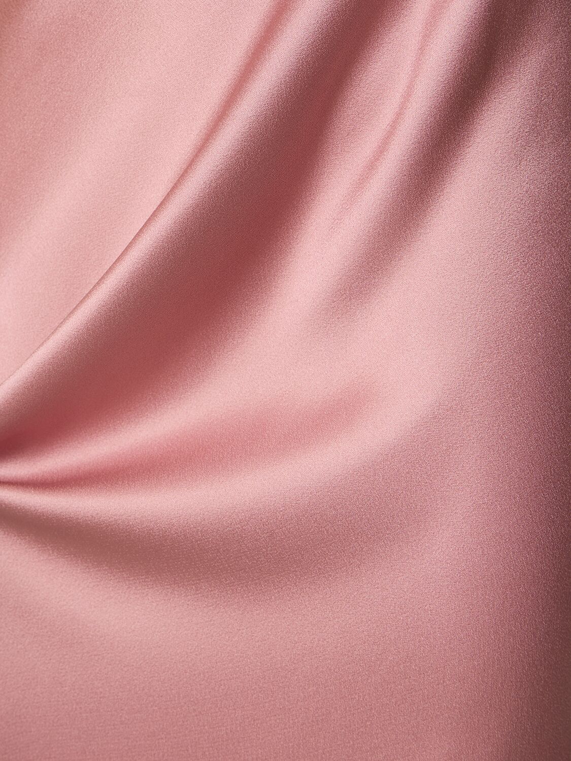 Shop Victoria Beckham Cami Floor-length Satin Dress In Pink
