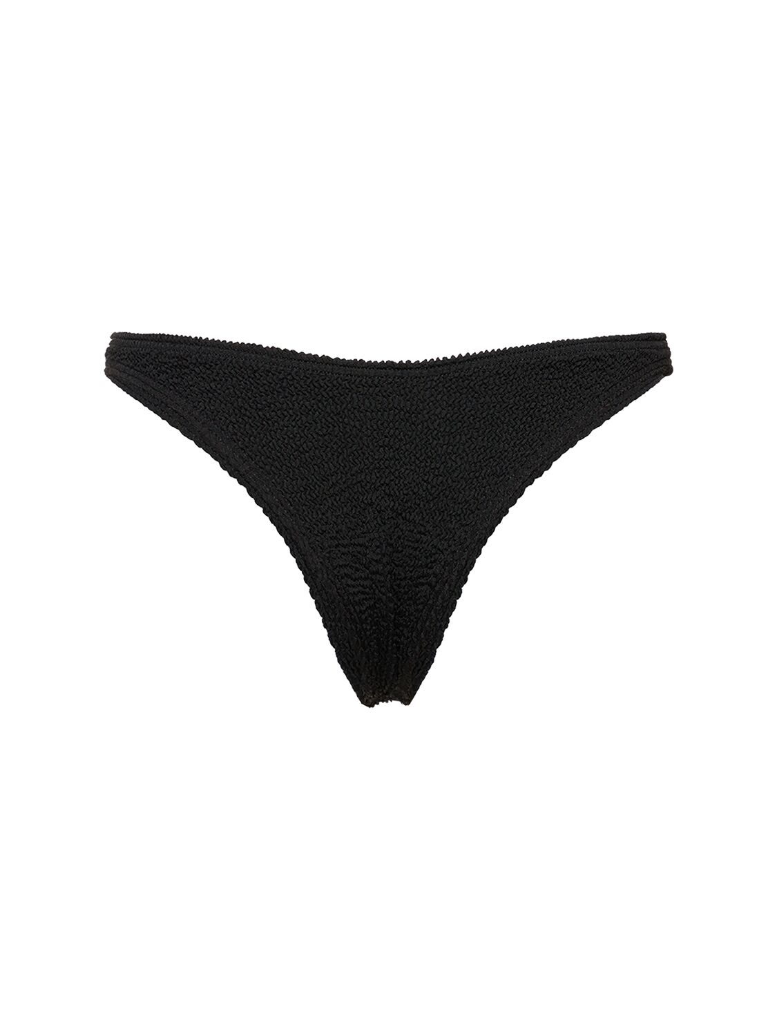 Shop Bond Eye Sinner Seersucker Bikini Bottoms In Black