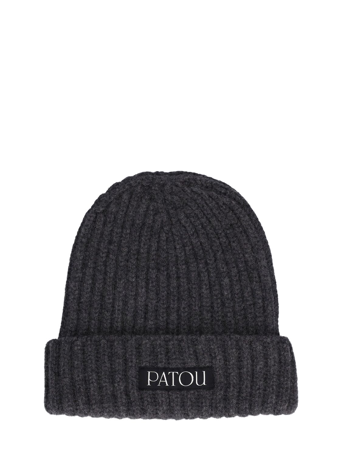 Image of Ribbed Wool & Cashmere Beanie