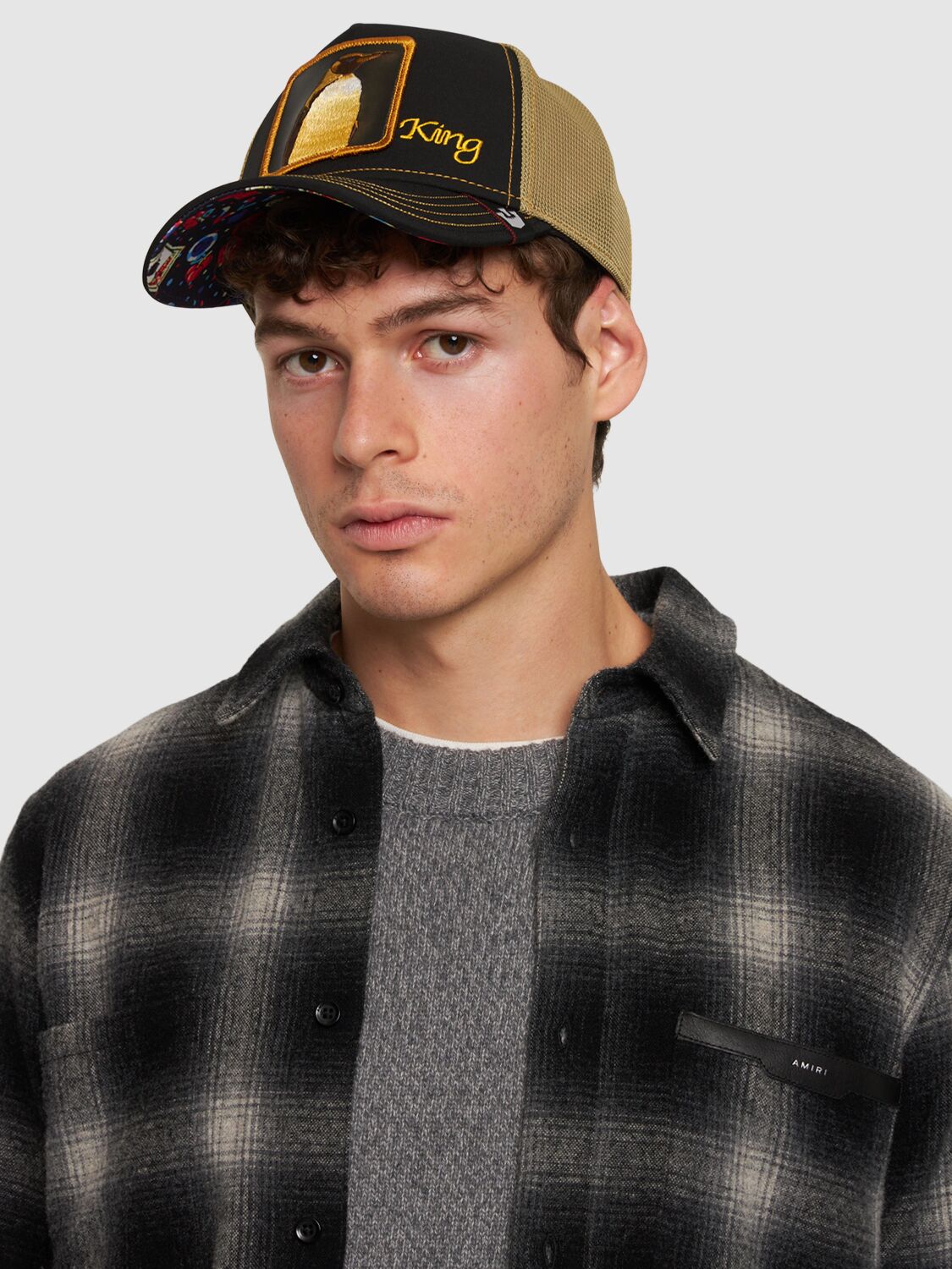 Shop Goorin Bros Quart Major Trucker Hat In Black