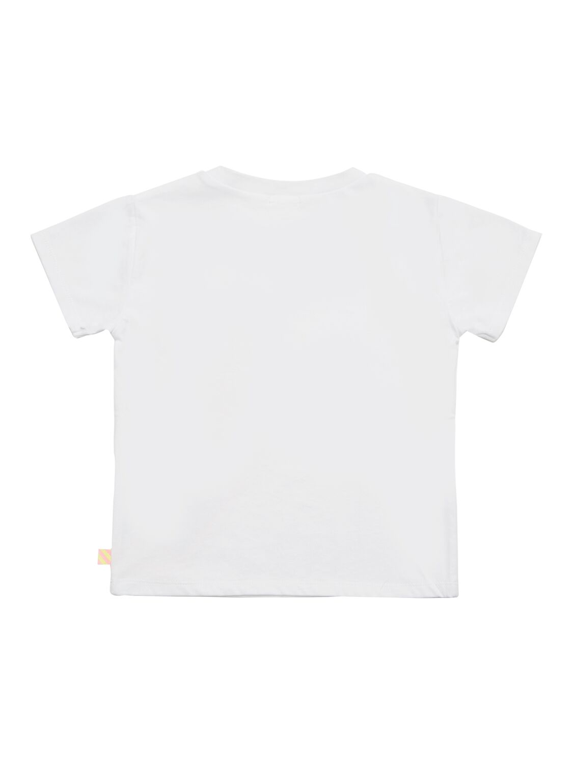 Shop Billieblush Printed Cotton T-shirt In White