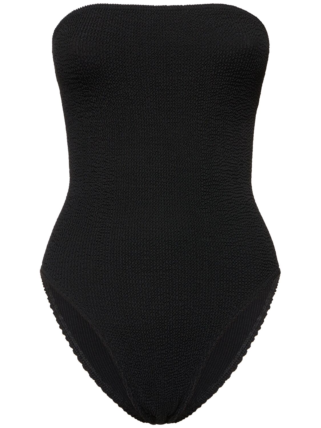 Bond Eye Fane One-piece Bandeau Swimsuit In Black
