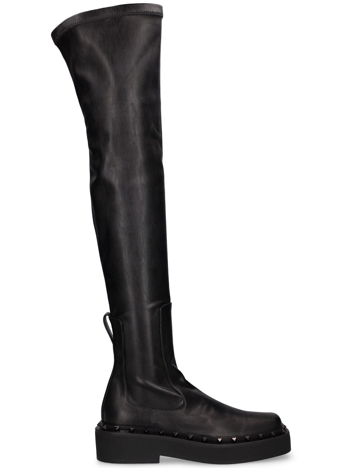 Image of 50mm Rockstud M-way Faux Leather Boots