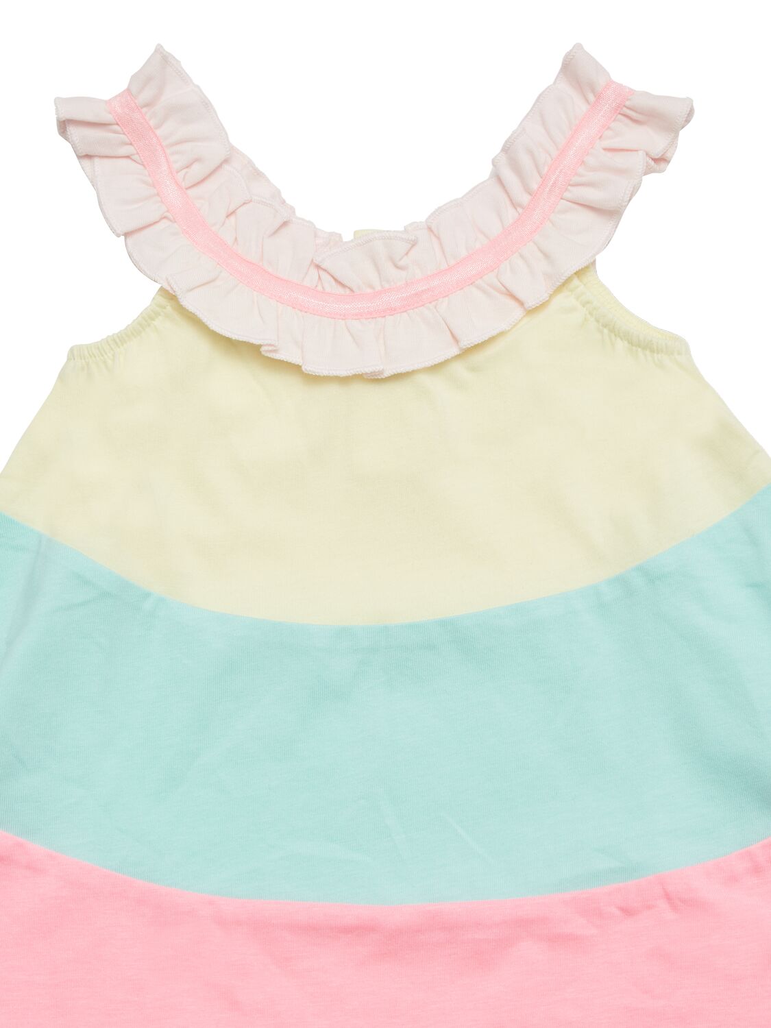 Shop Billieblush Cotton Jersey Dress & Diaper Cover In Multicolor
