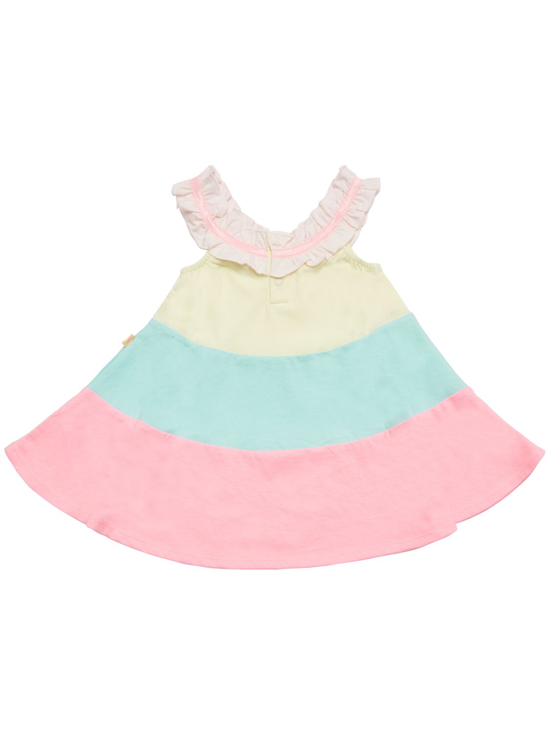 Shop Billieblush Cotton Jersey Dress & Diaper Cover In Multicolor