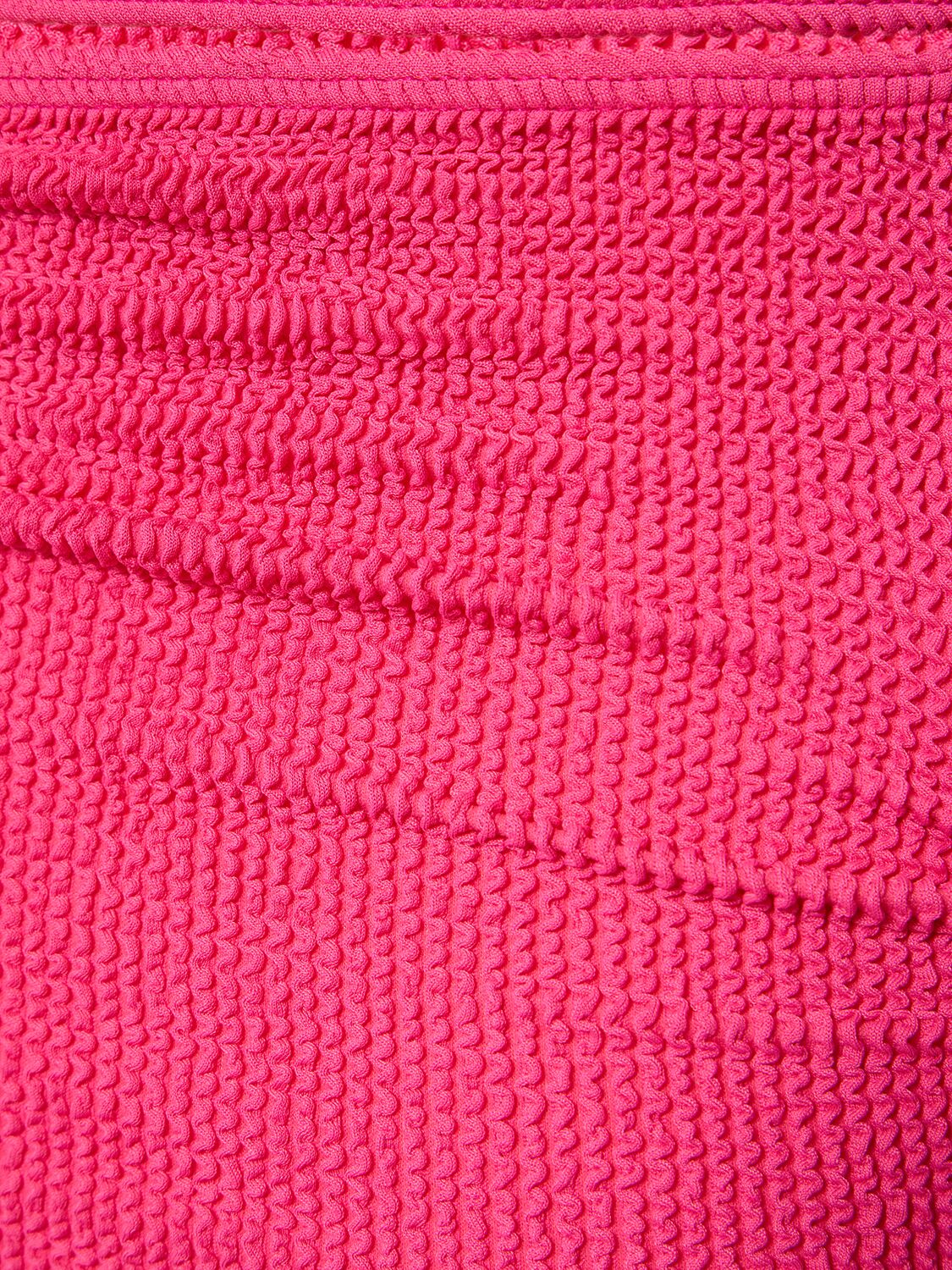 Shop Bond Eye Rico Asymmetric Cutout Mini Dress In Pink