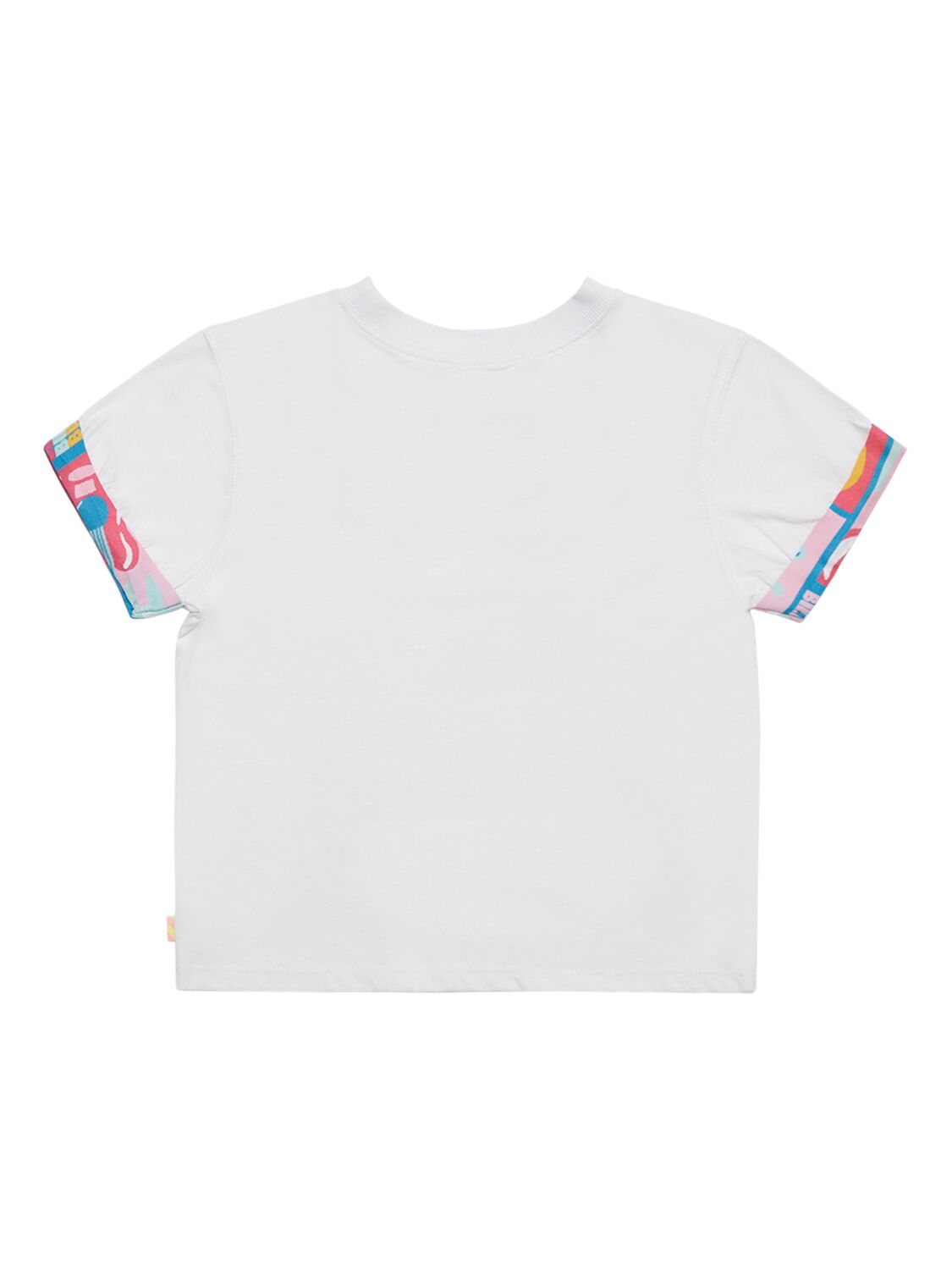 Shop Billieblush Embroidered Organic Cotton T-shirt In White