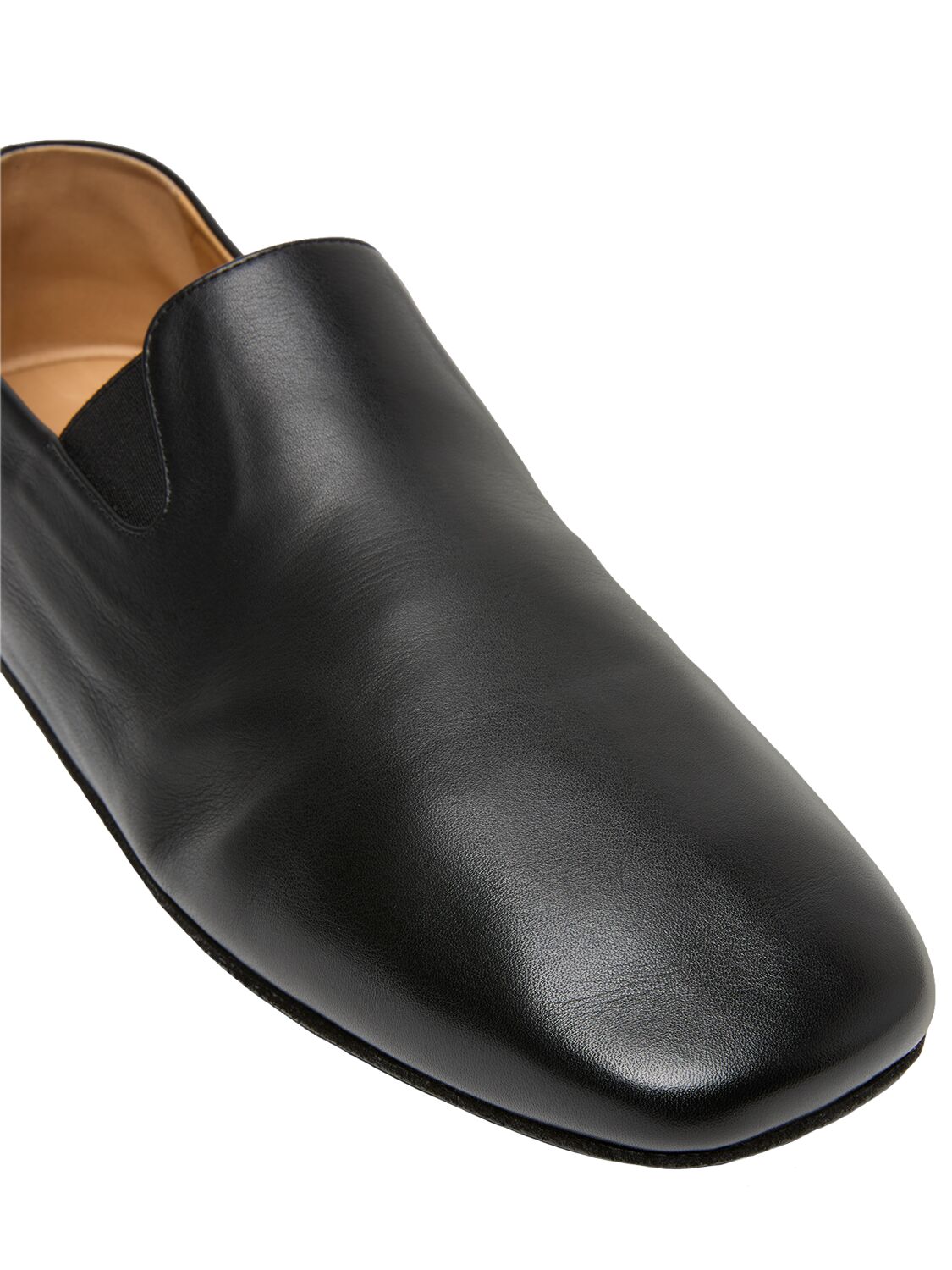 Shop Marsèll Razza Leather Loafers In Black