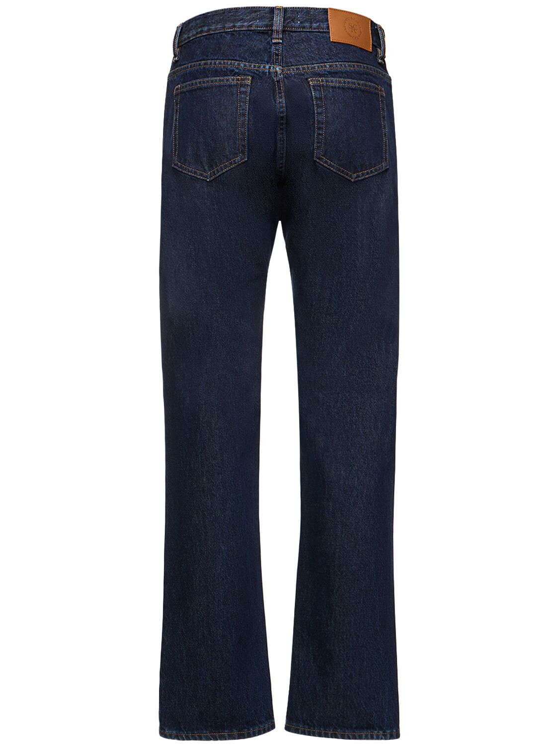 Shop Sporty And Rich Vintage Fit Denim Jeans In Navy