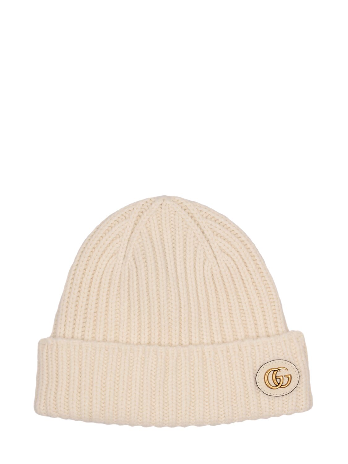 Gucci Wool & Cashmere Hat In Ivory