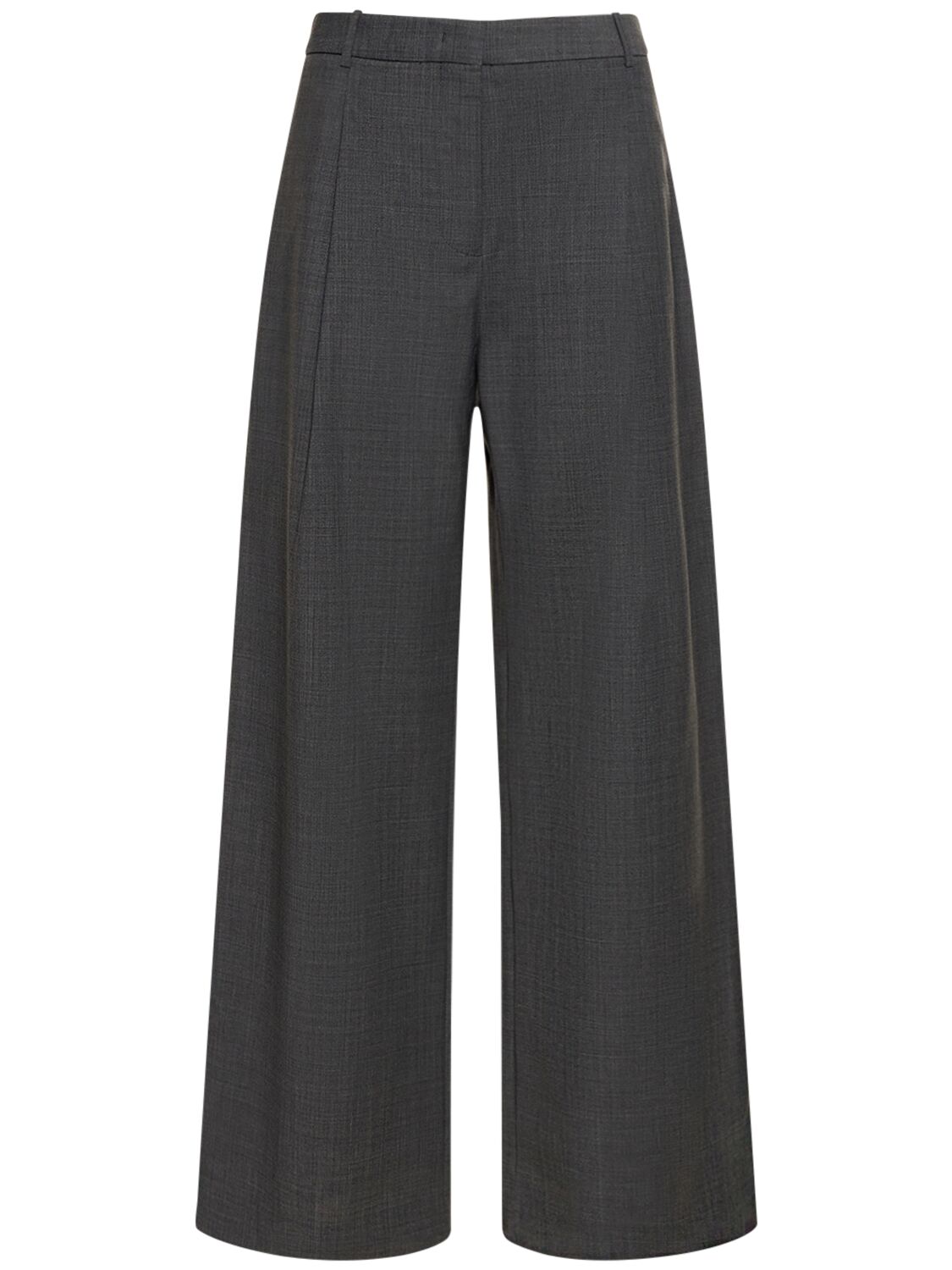 THE GARMENT PISA WIDE LEG STRAIGHT PANTS W/ SLITS