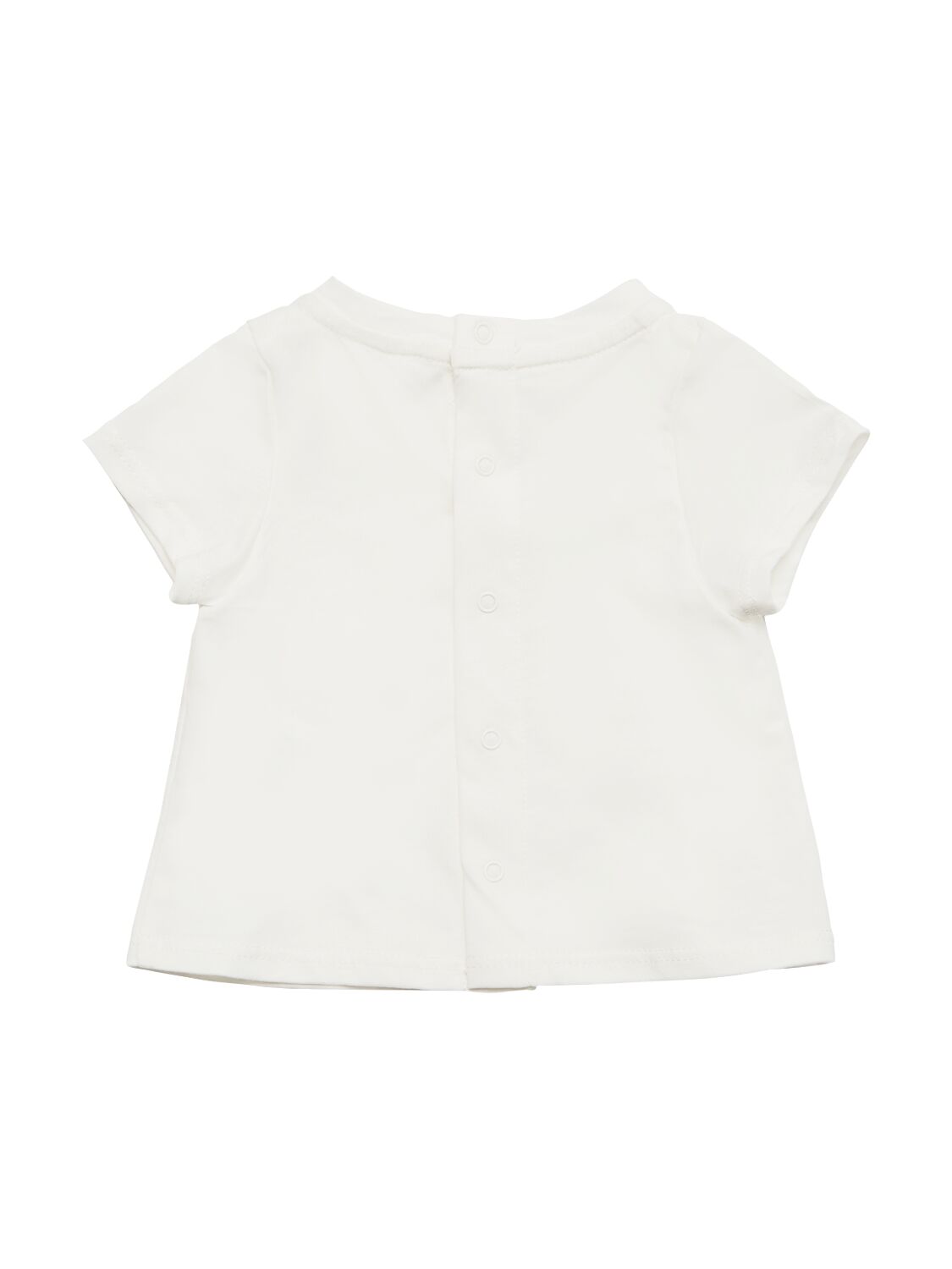 Shop Chloé Organic Cotton T-shirt & 2 Diaper Covers In White,pink
