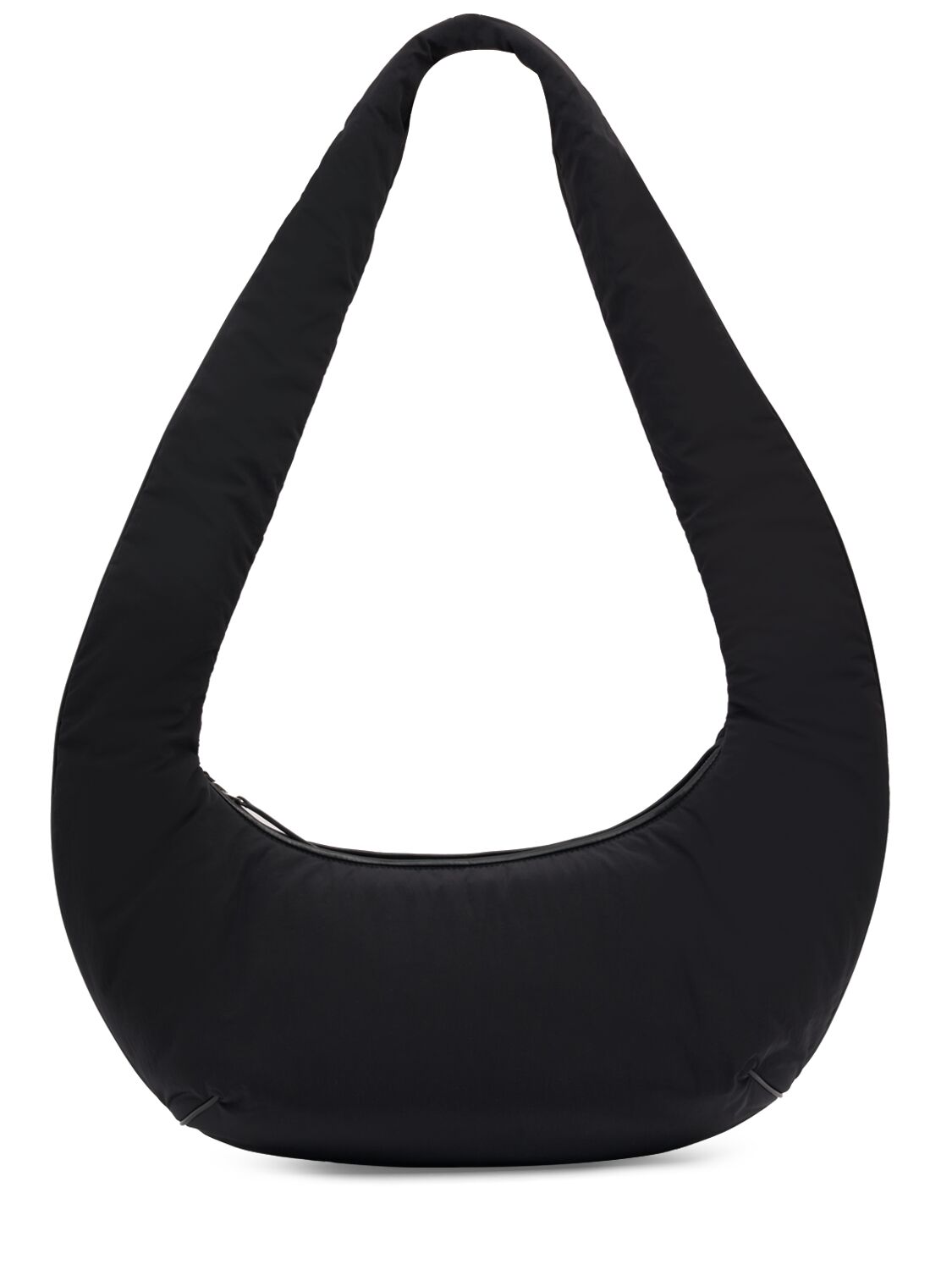 Bottega Veneta Crossroad Medium Tech Crossbody Bag In Black