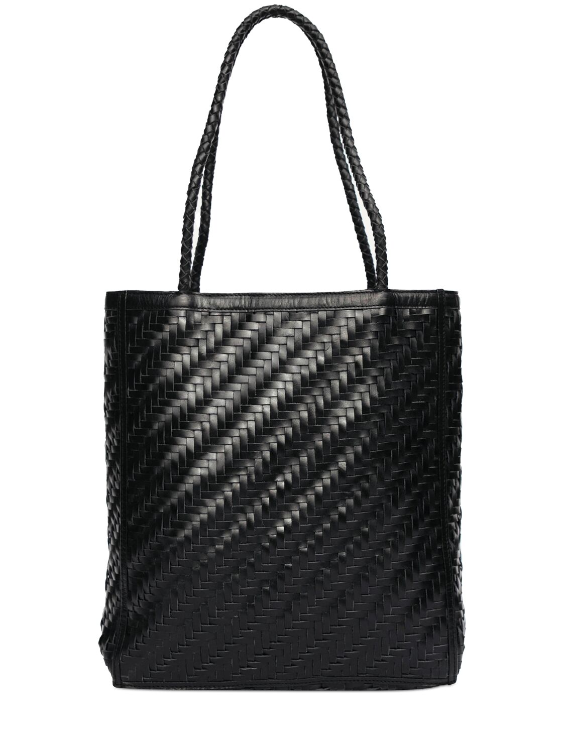 Bembien Le Tote Leather Bag In Black