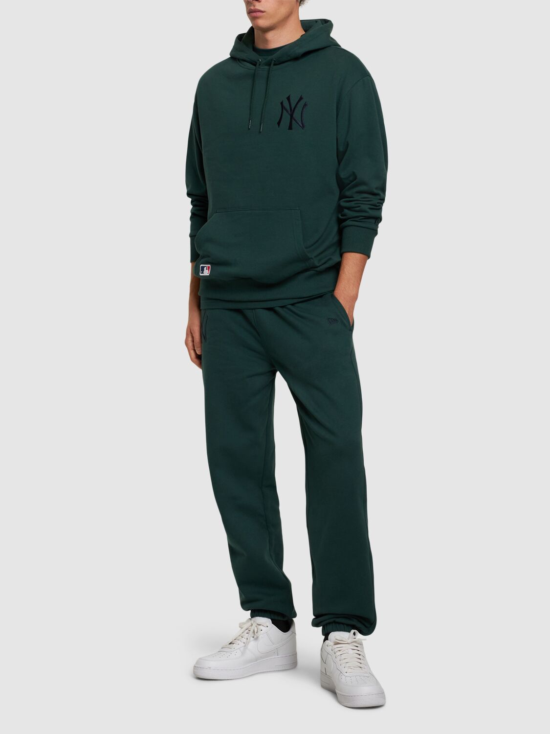 Shop New Era New York Yankees Hoodie In Green,blue