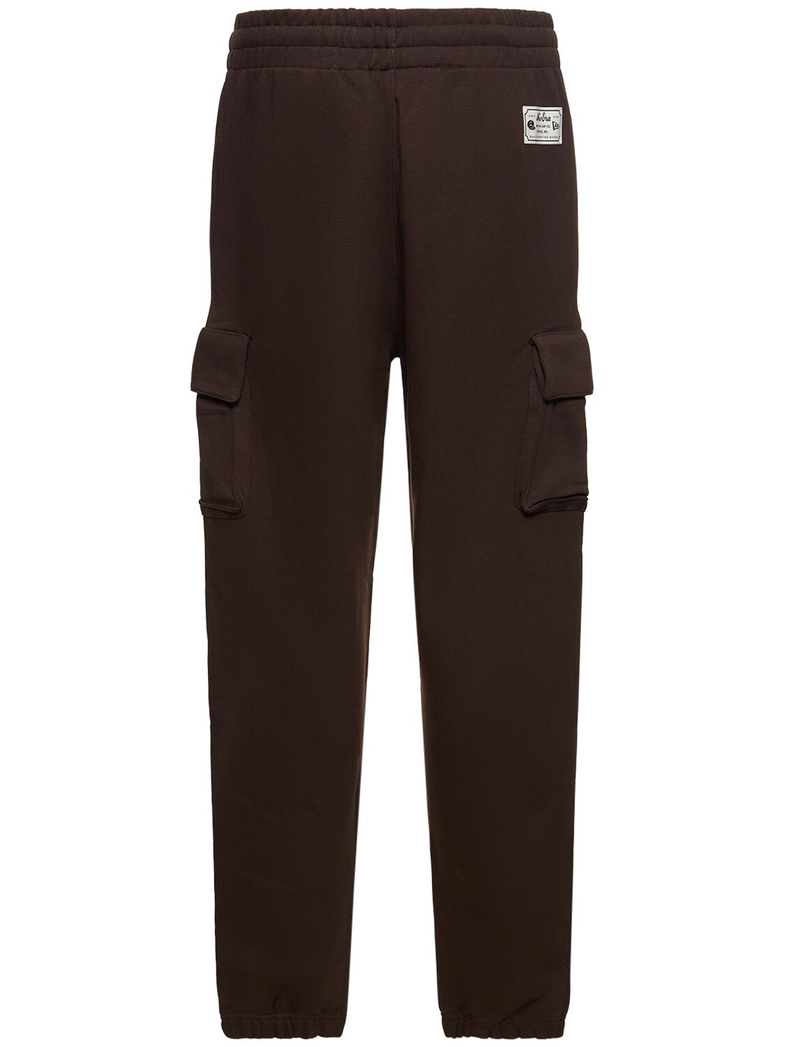 Shop New Era Cargo Joggers In Brown,white