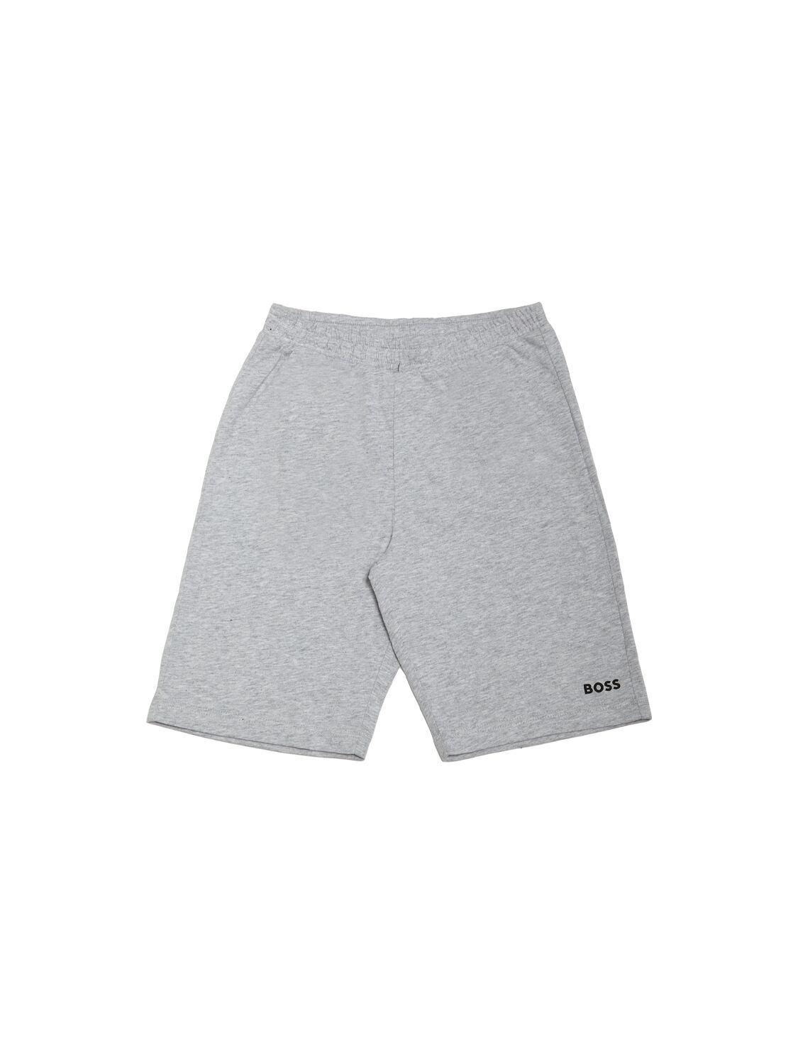 BOSS Kidswear cotton T-shirt and shorts set - Grey
