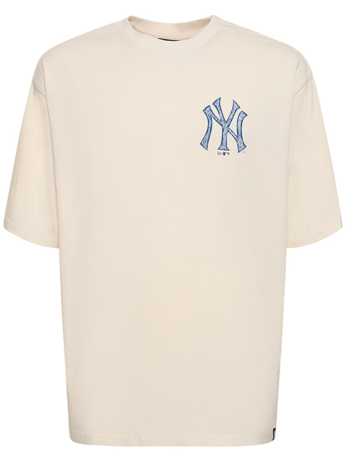 New Era Ny Yankees Printed T-shirt In White,blue