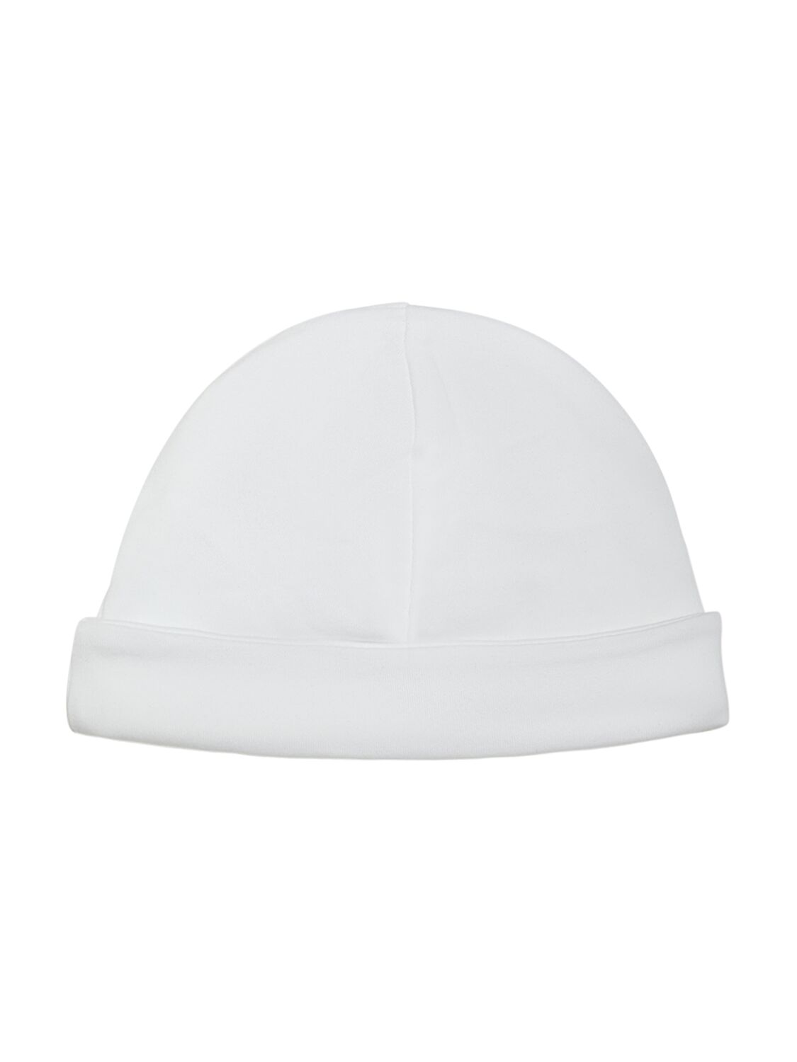Shop Hugo Boss Cotton Interlock Romper & Hat In White