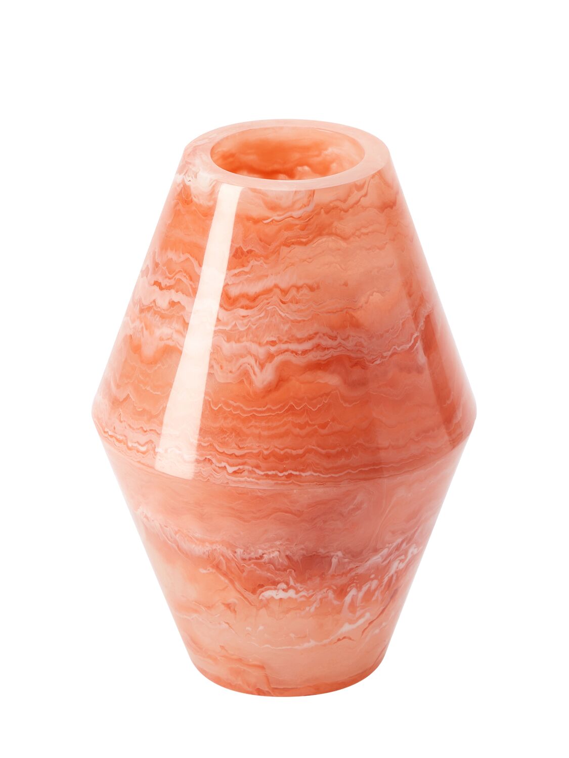 The Conran Shop Pamana Coral Small Vase In Pink