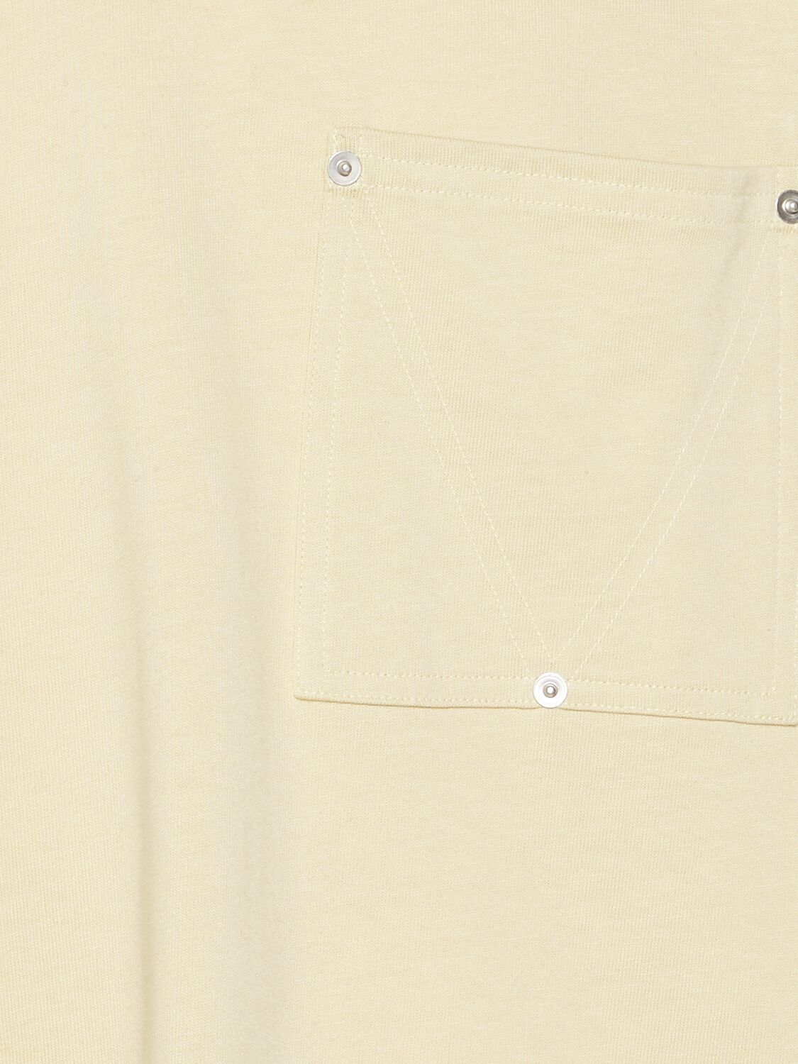 棉质平纹针织大廓型T恤