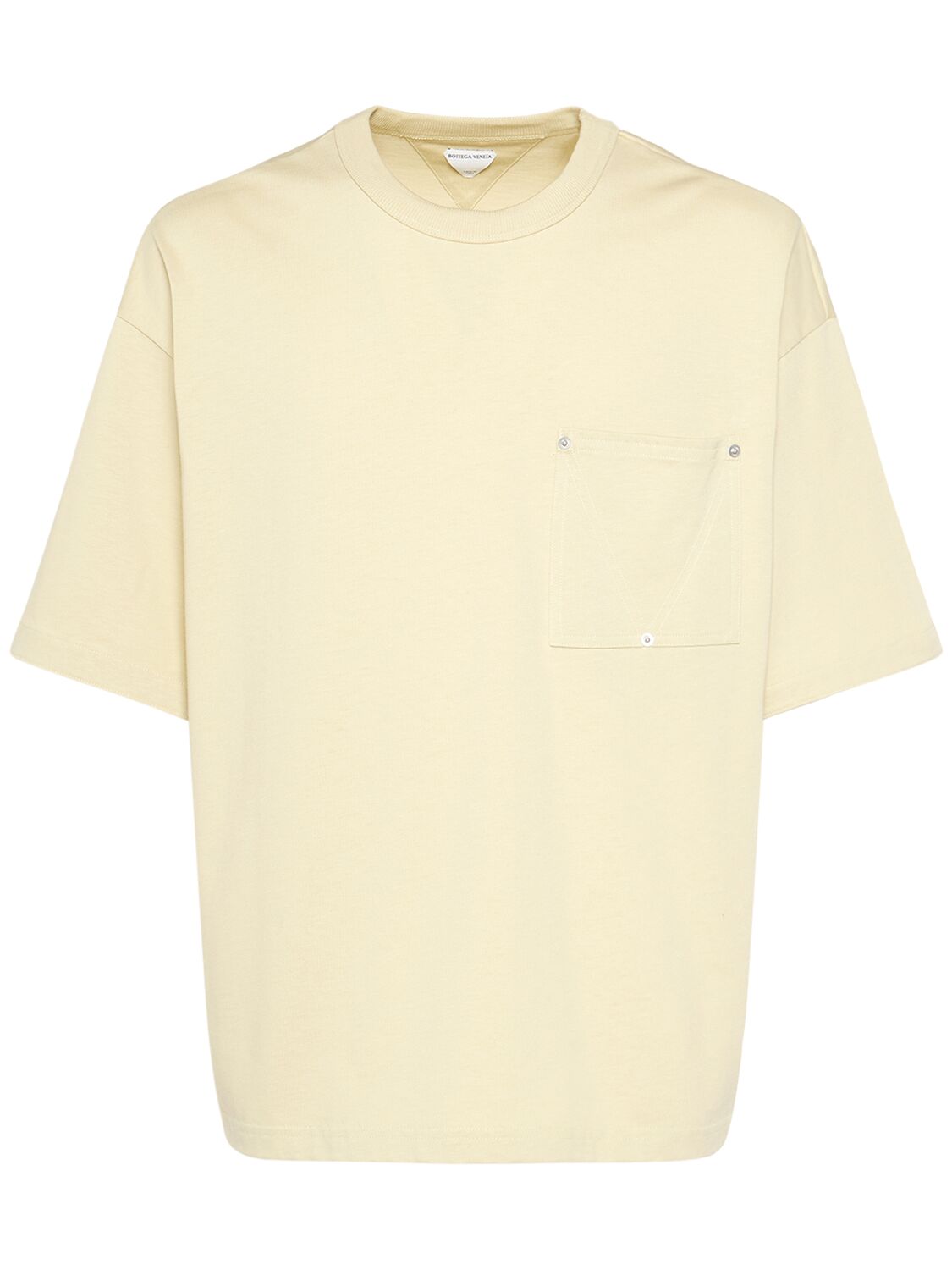 Image of Cotton Jersey Oversize T-shirt