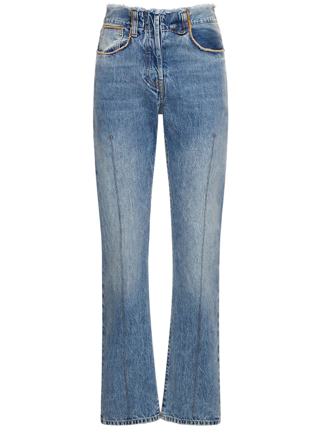 Le Haut De Nimes Straight Denim Jeans