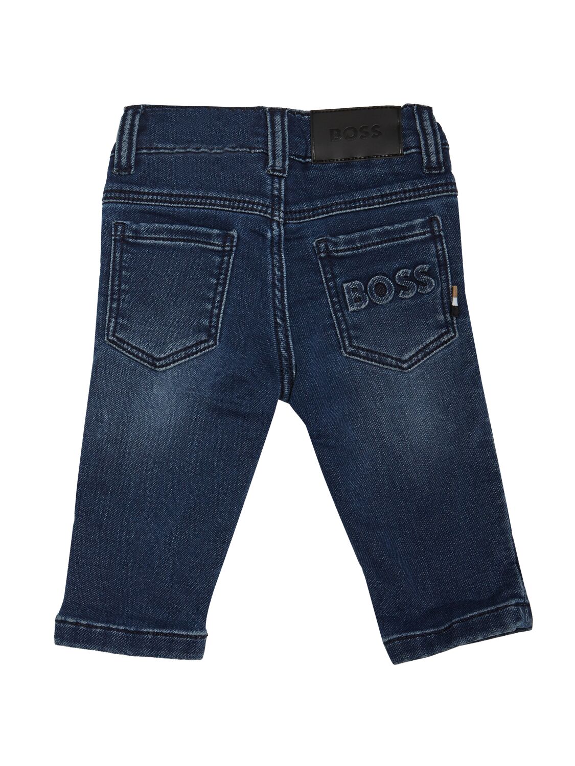 Shop Hugo Boss Denim Effect Pants