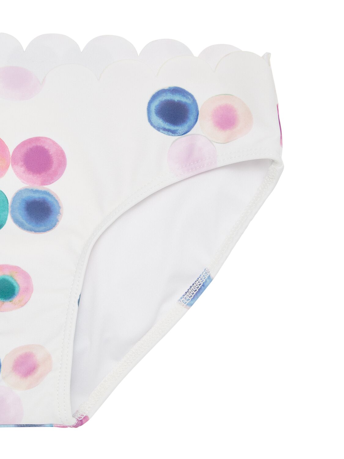Shop Chloé Printed Lycra Bikini Set In Multicolor