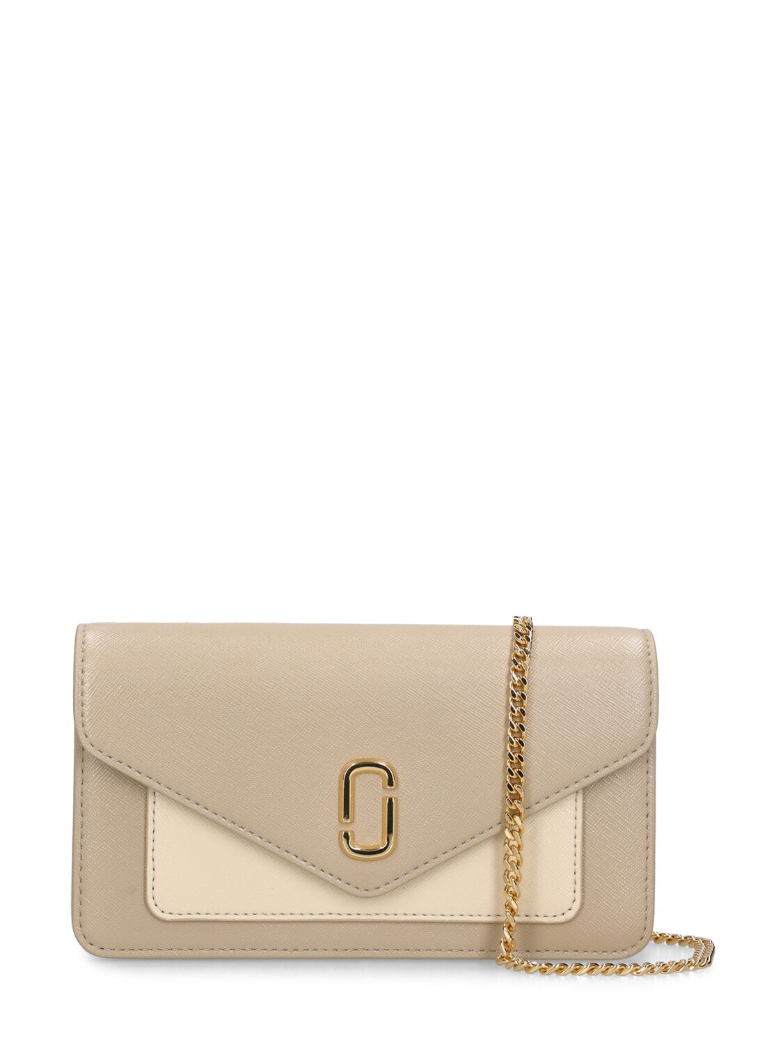 MARC JACOBS THE LEATHER ENVELOPE CHAIN WALLET
