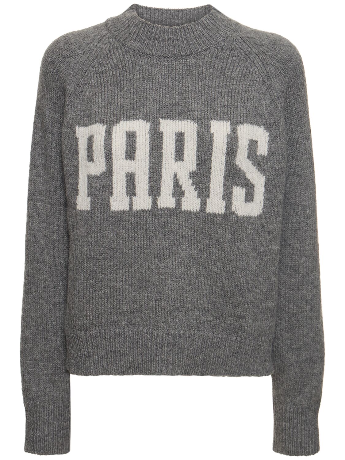 Anine Bing Kendrick Wool & Cashmere Sweater In Grey