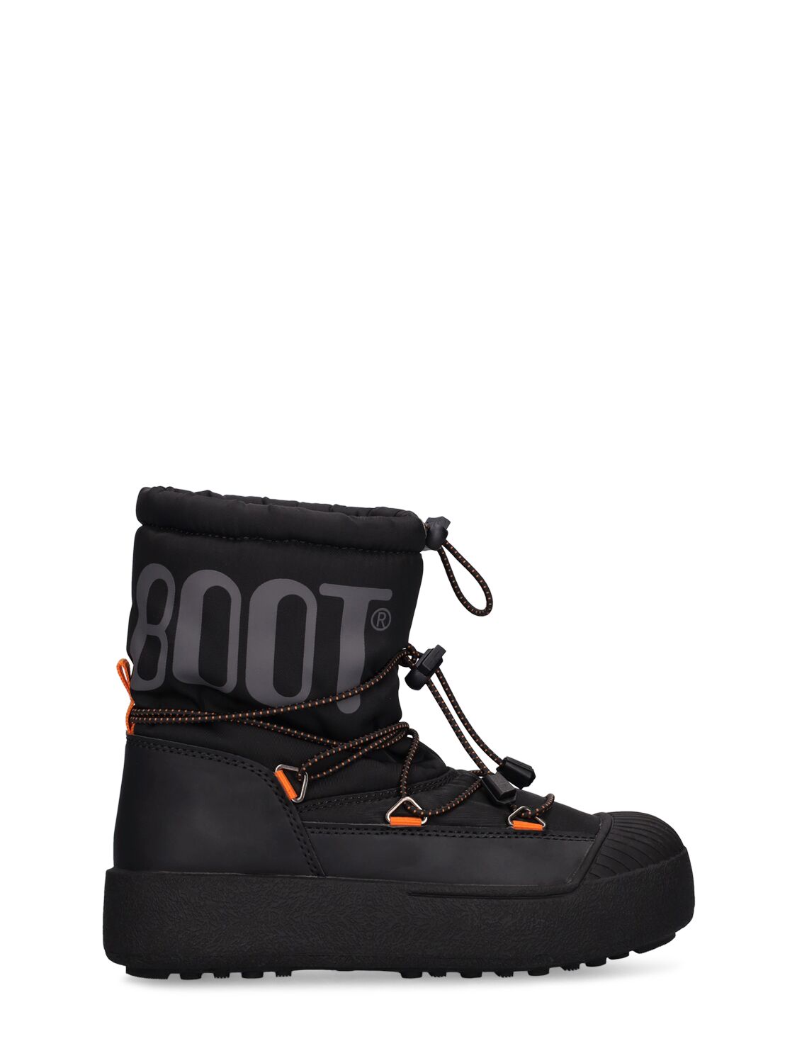 Shop Moon Boot Nylon Ankle Snow Boots In Black