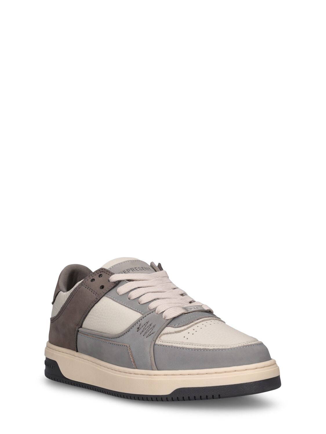 Shop Represent Apex Sneakers In Grau,white