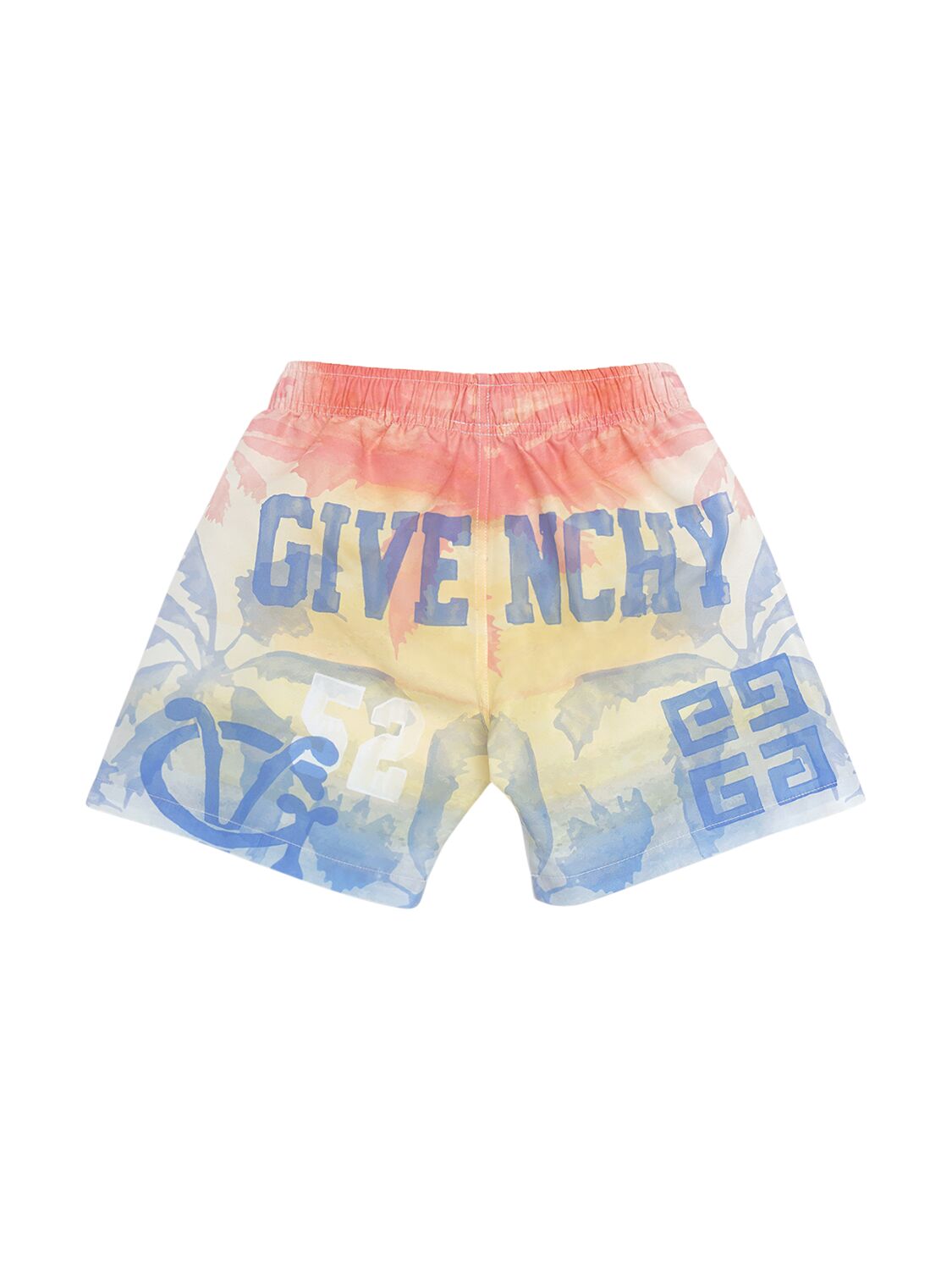 GIVENCHY LOGO PRINTED SWIM SHORTS 