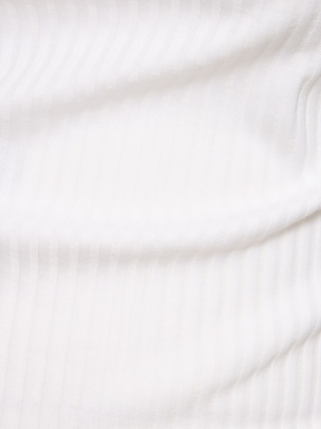 Shop Alexander Wang Cami Cotton Crop Top In White