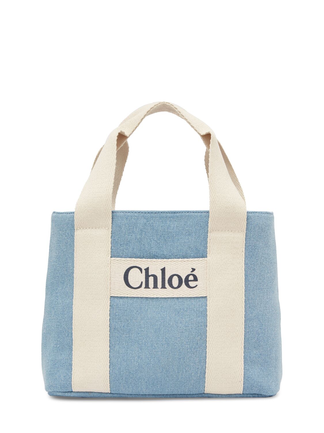 Chloé Kids' Denim Shoulder Bag