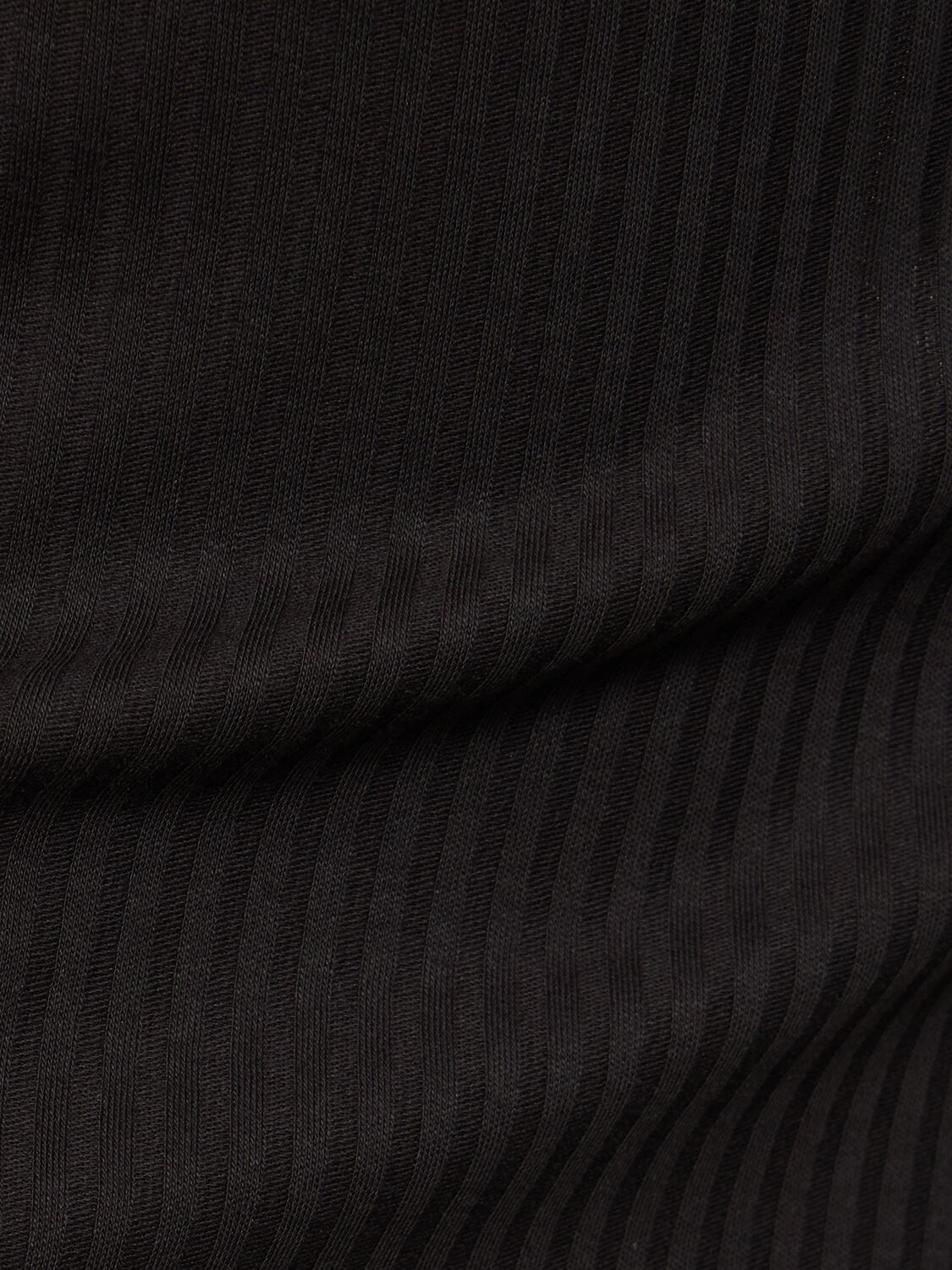 Shop Alexander Wang Cami Cotton Crop Top In Black