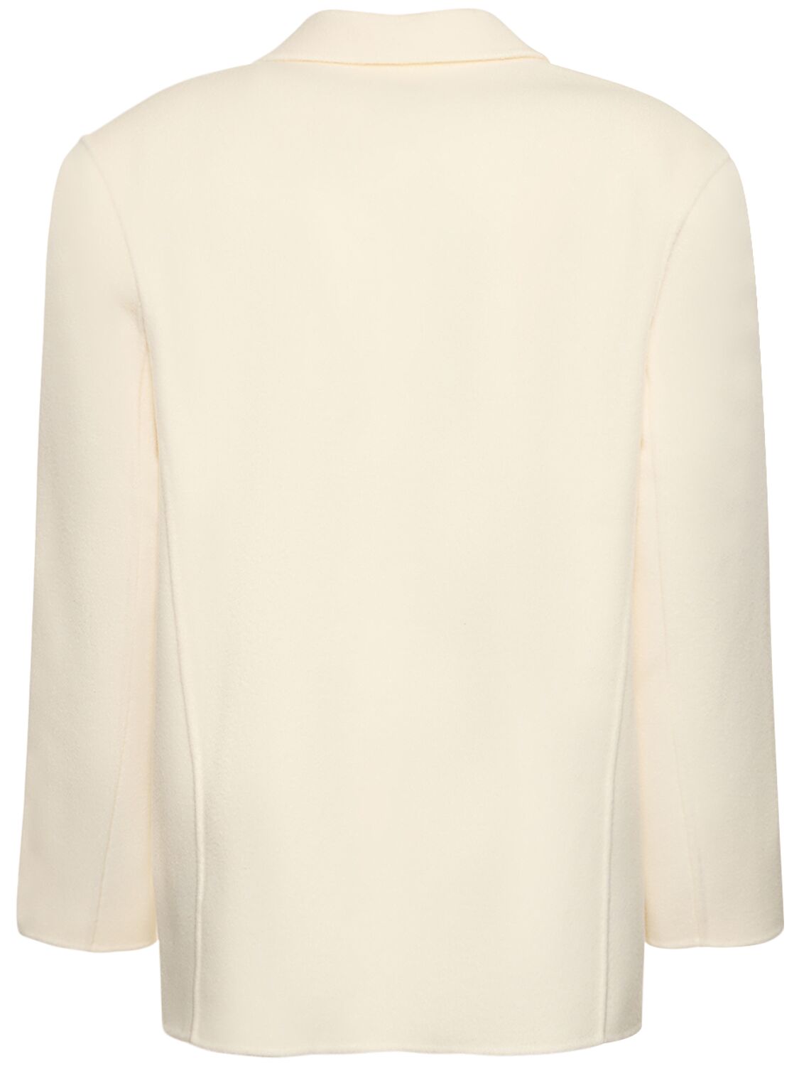 Shop Anine Bing Quinn Wool & Cashmere Blazer In White