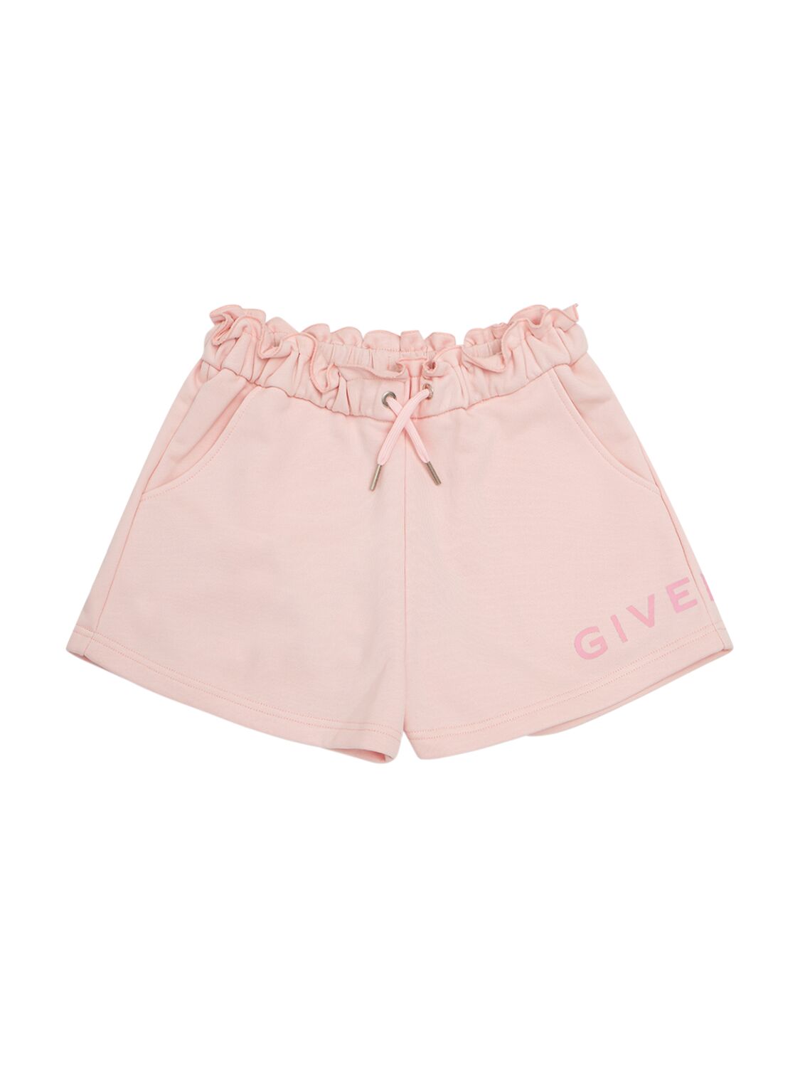 Givenchy Cotton Blend Shorts In Pink