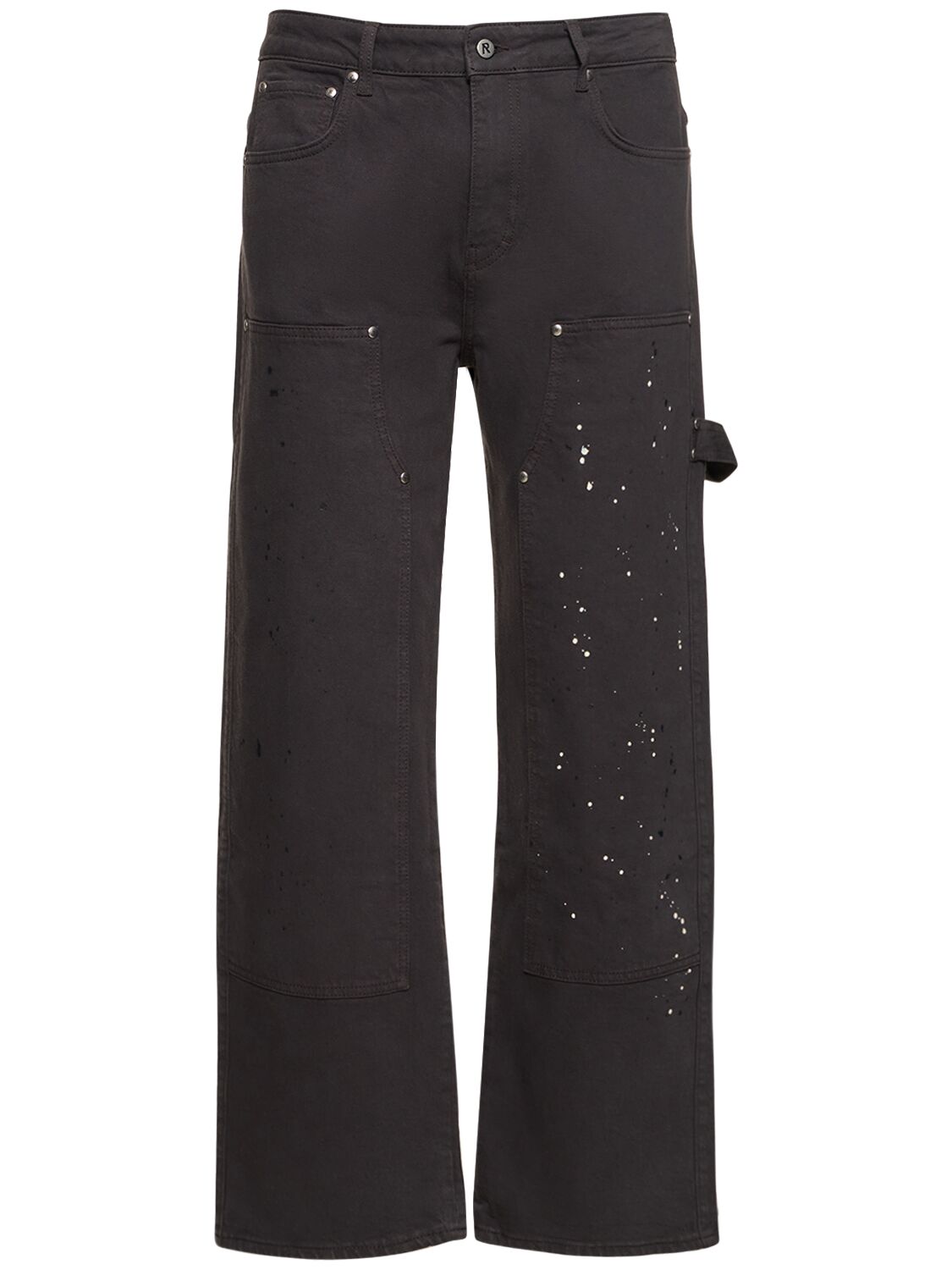 R3c Embellished Denim Carpenter Pants