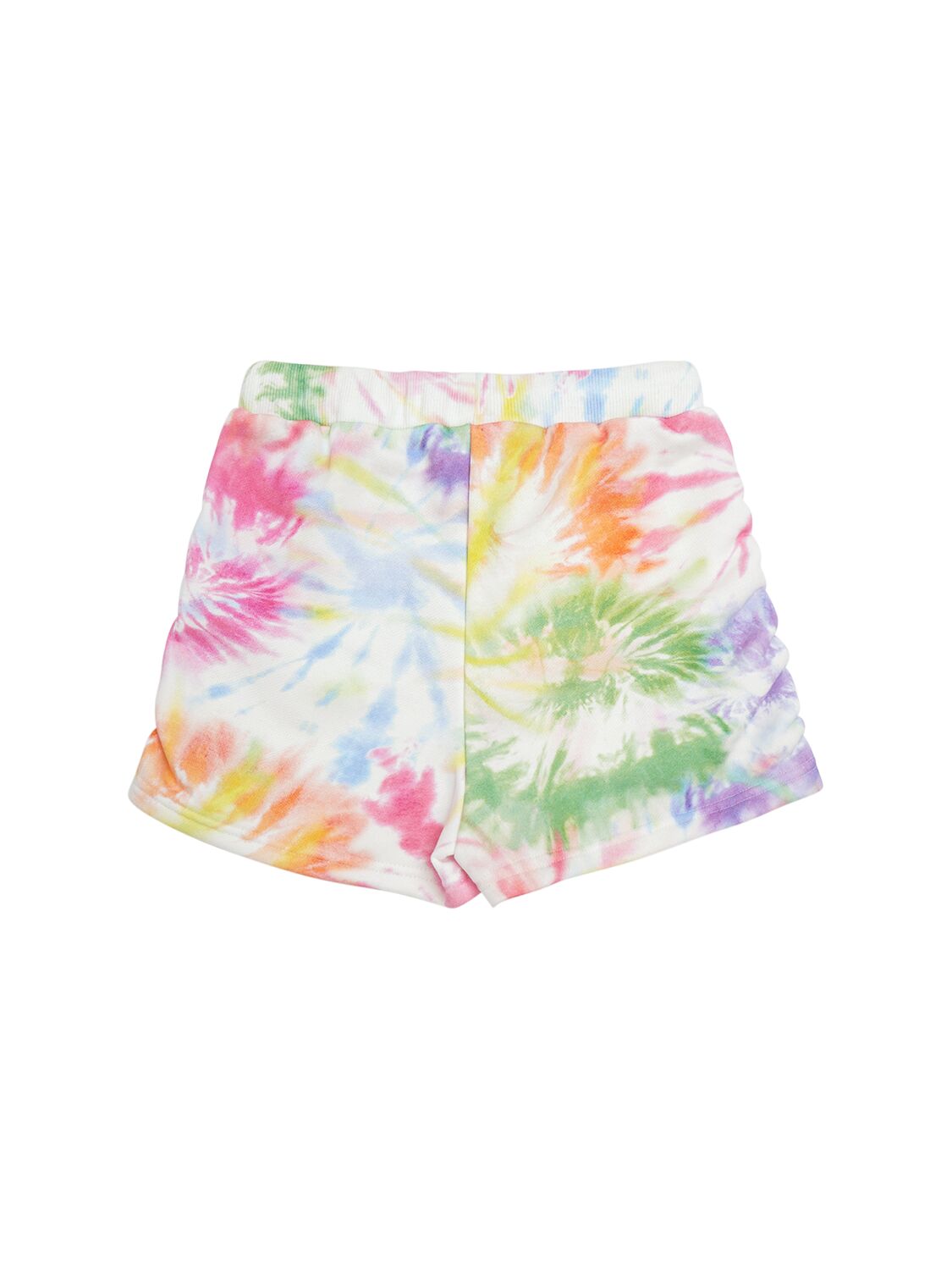 Shop Givenchy Firework Print Cotton Blend Shorts In Multicolor