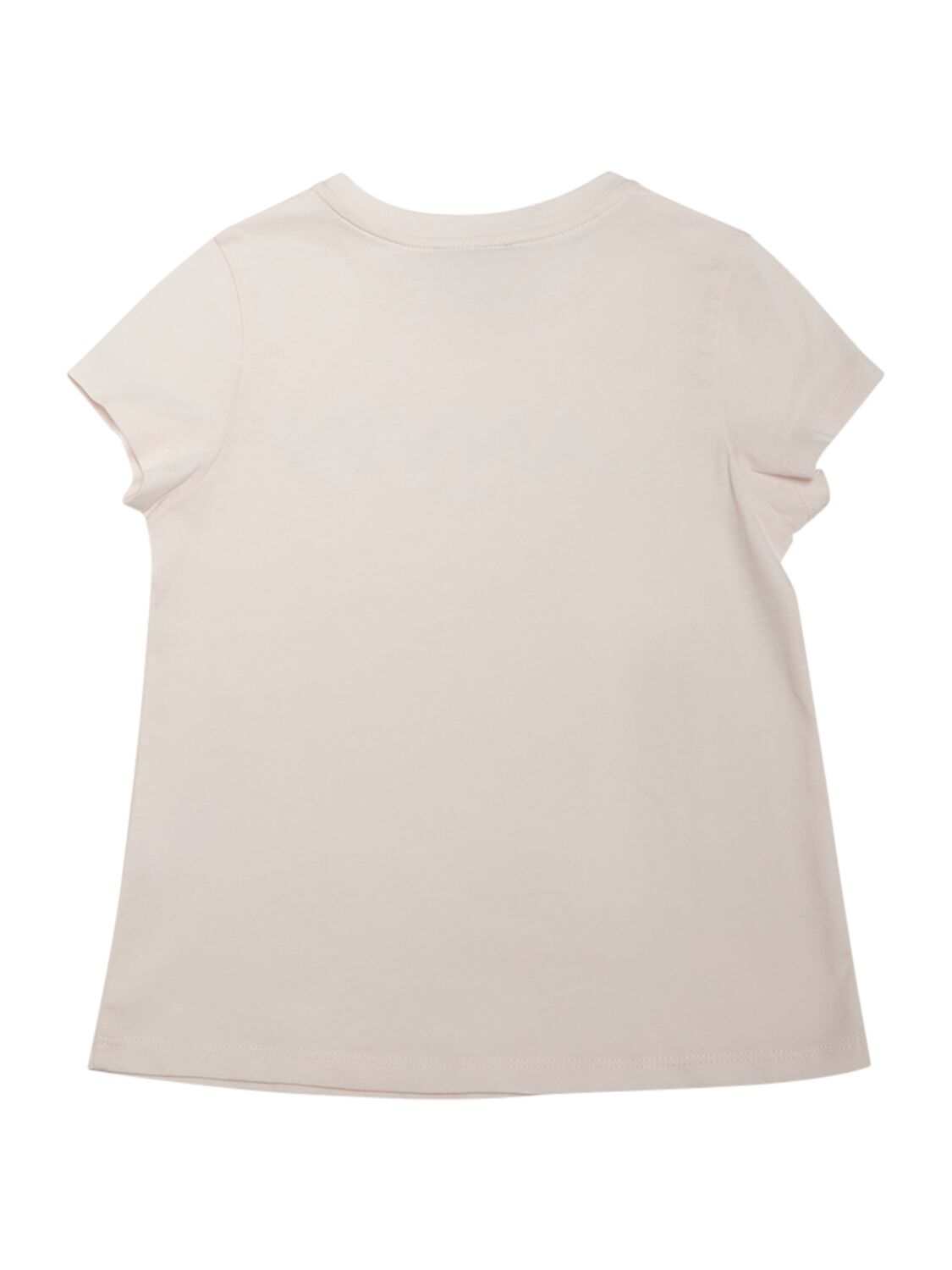 Shop Lanvin Logo Print Cotton Jersey T-shirt In Pink